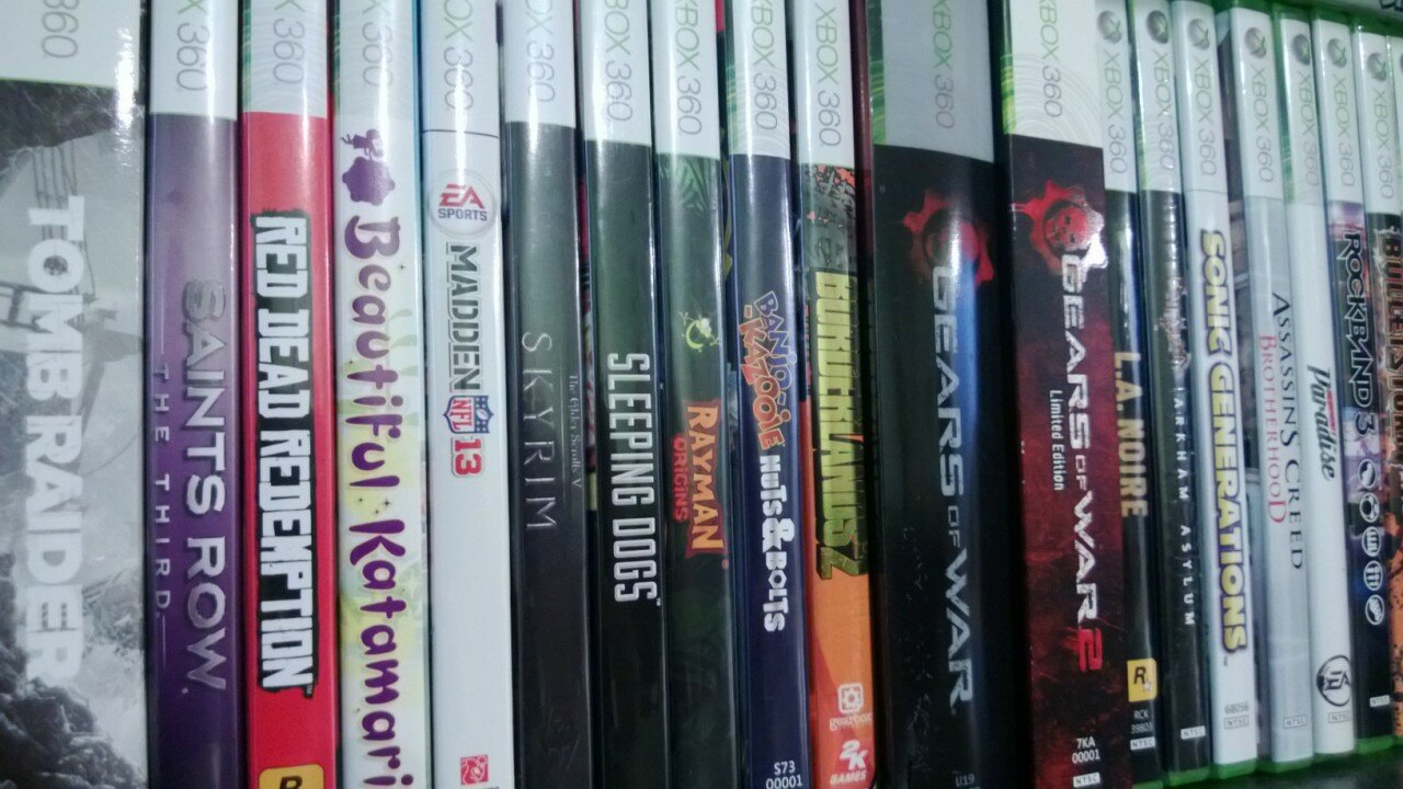 Xbox 360 Games Library