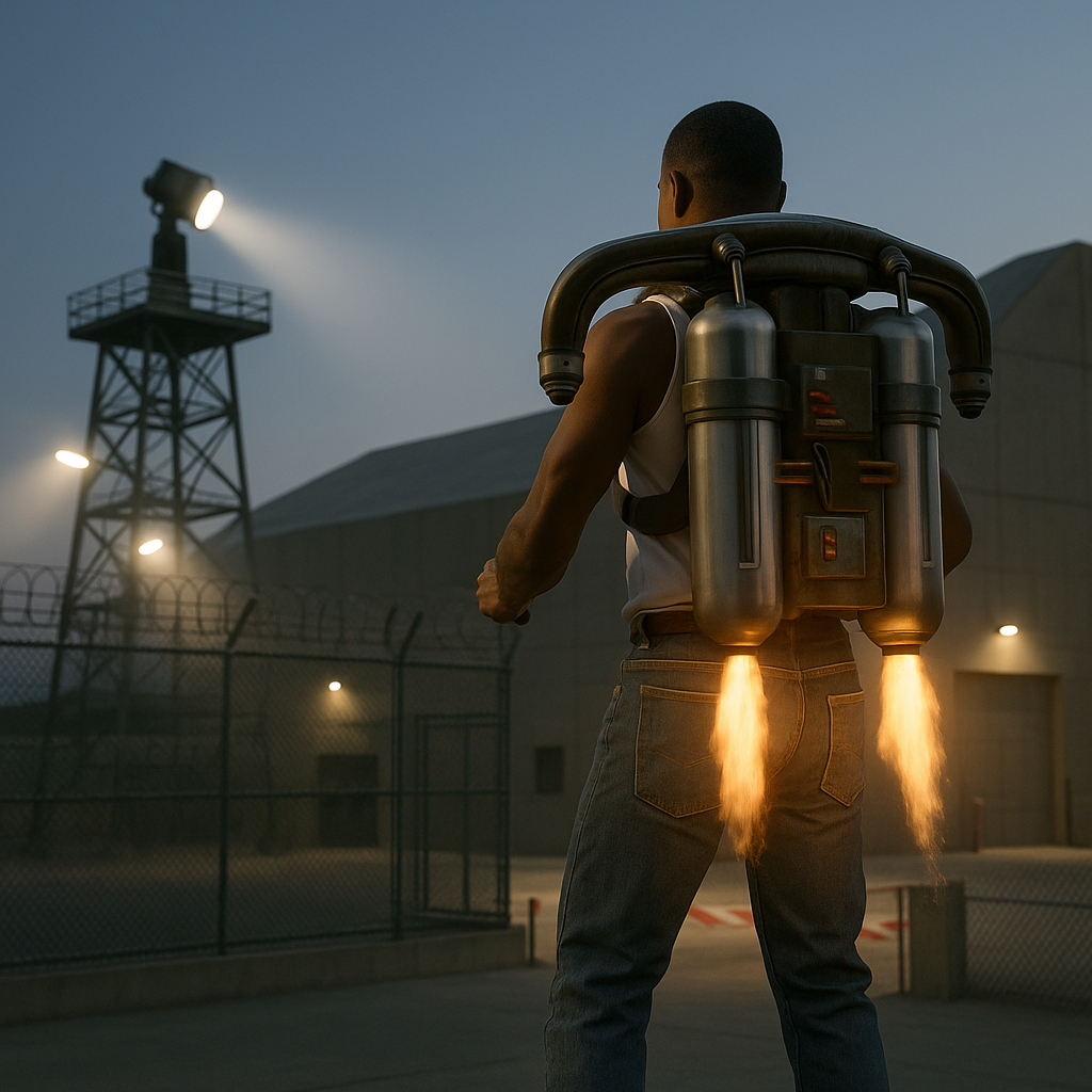 The Area 69 Jetpack Heist (GTA San Andreas)